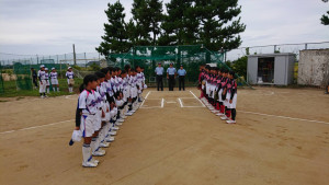 2019白山市中学生新人大会　試合模様１